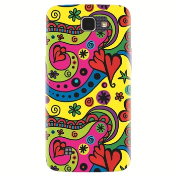 Husa silicon pentru LG K4, Heart Color Husa silicon pentru LG K4, Heart Color