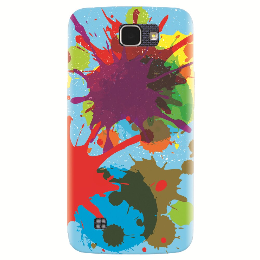 Husa silicon pentru LG K4, Holi Splash