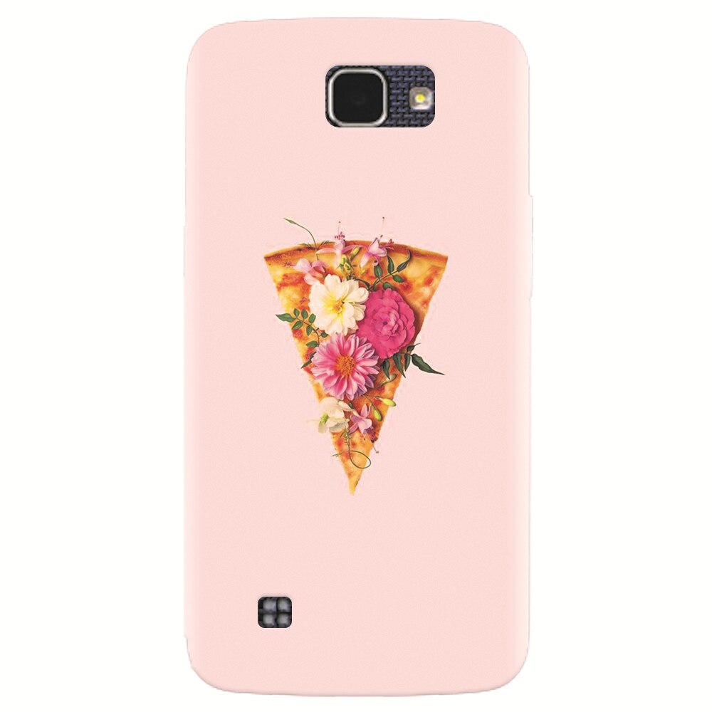 Husa silicon pentru LG K4, Flower Pizza