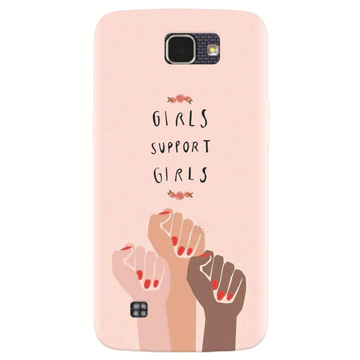 Силиконов калъф за LG K4, Girls Supportgirls