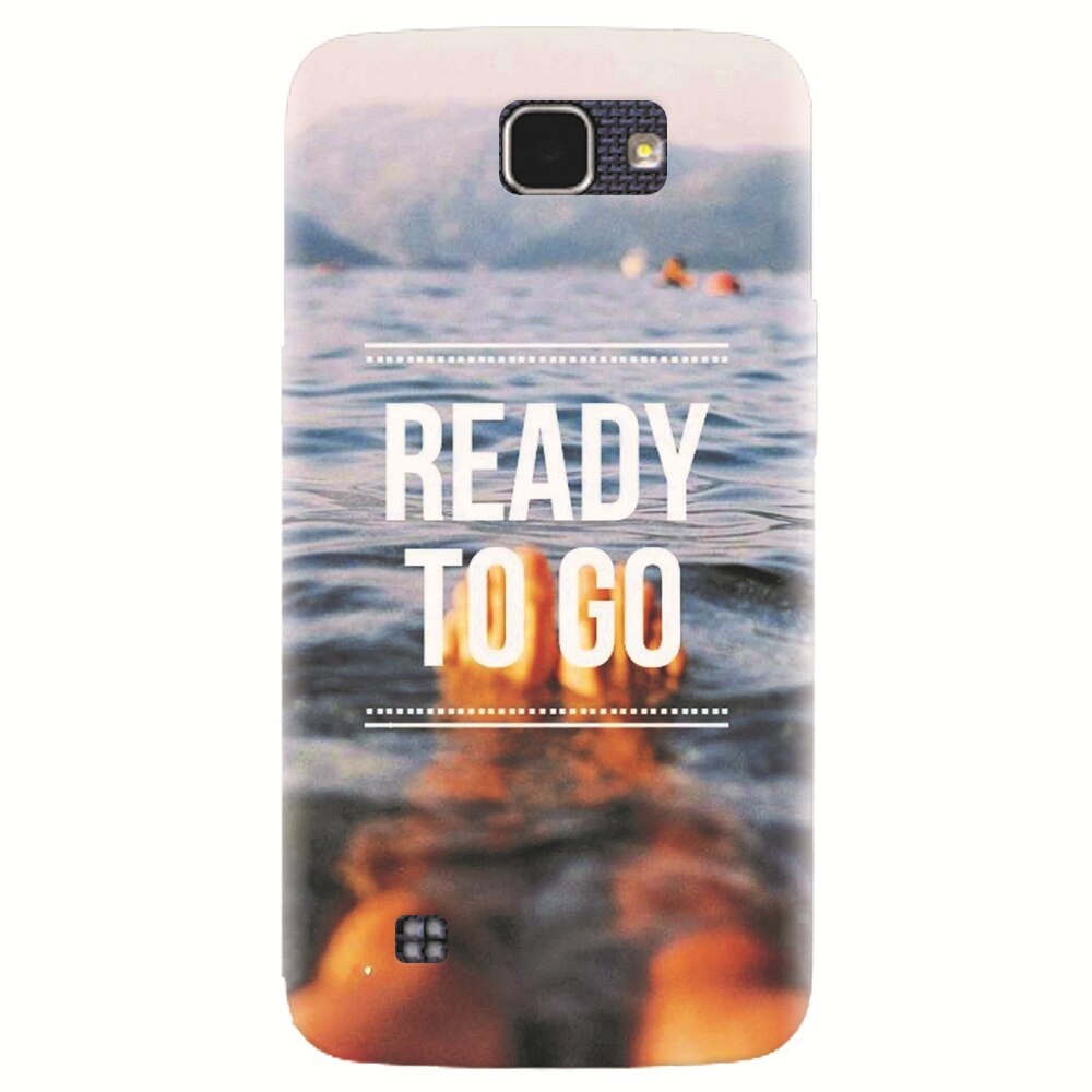 Husa silicon pentru LG K4, Ready To Go Swimming