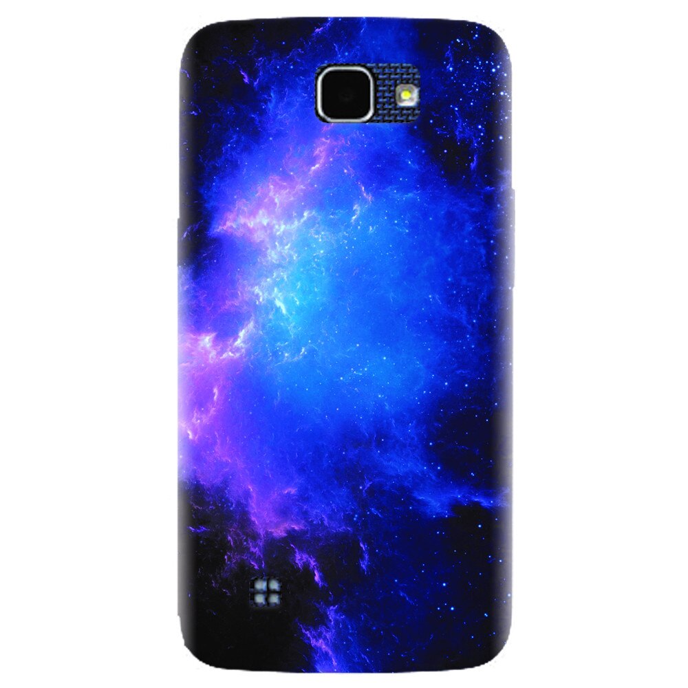 Husa silicon pentru LG K4, Purple Space Nebula
