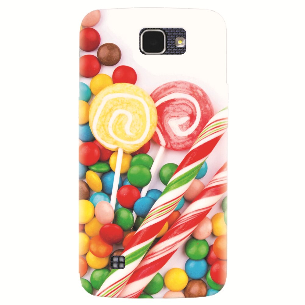 Husa silicon pentru LG K4, Sweet Colorful Candy