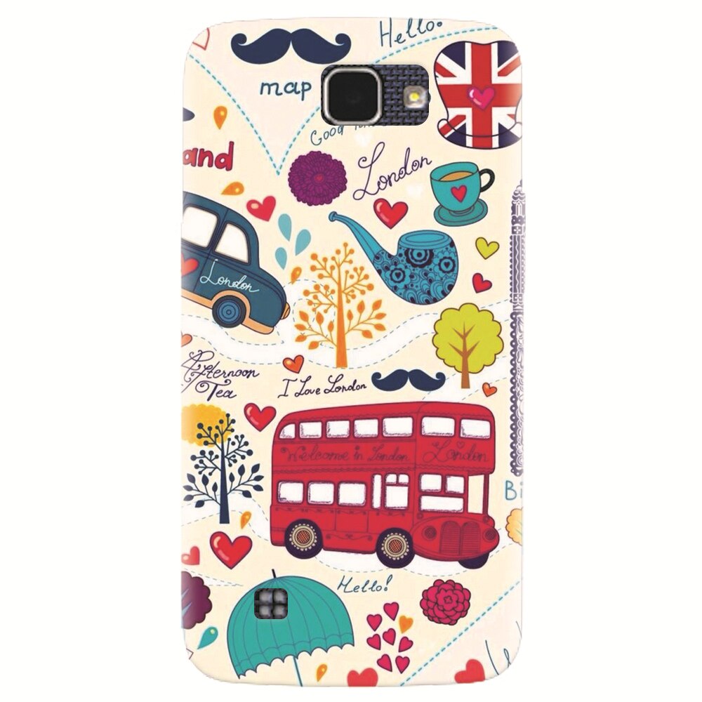 Husa silicon pentru LG K4, Welcome In London