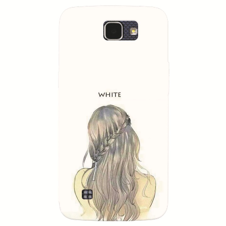 Husa silicon pentru LG K4, White