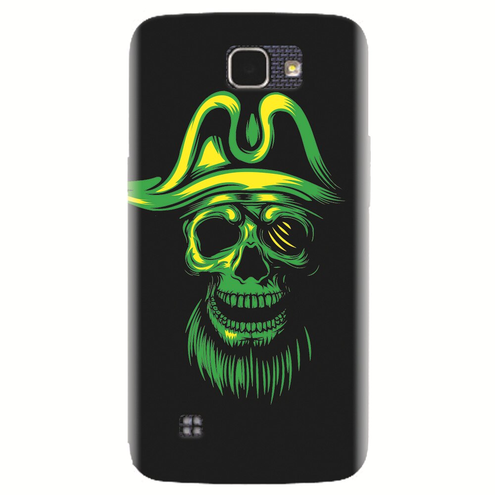 Husa silicon pentru LG K4, Pirate Skull