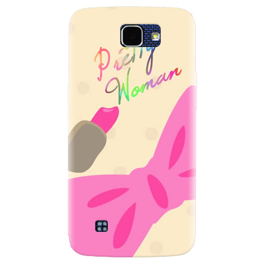 Husa silicon pentru LG K4, CuteGirly