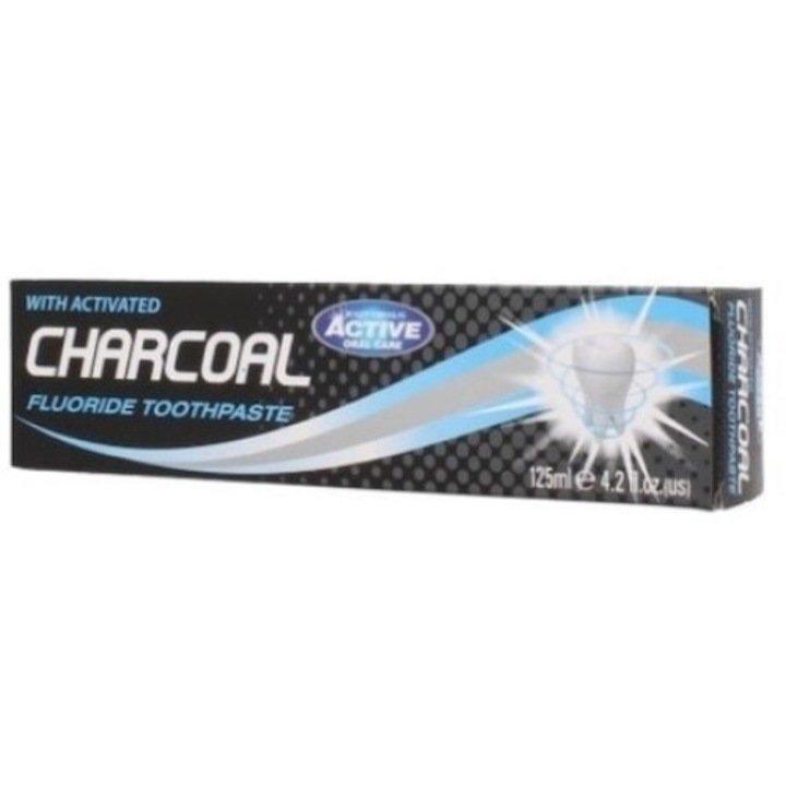 Beauty Formulas Active Pasta co zębów z aktywnym węglem 125 ml