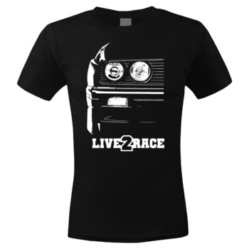 Tricou Personalizat Bmw E30 Live 2 Race, ADLER, Negru, 2XL Tricou Personalizat Bmw E30 Live 2 Race, ADLER, Negru, 2XL