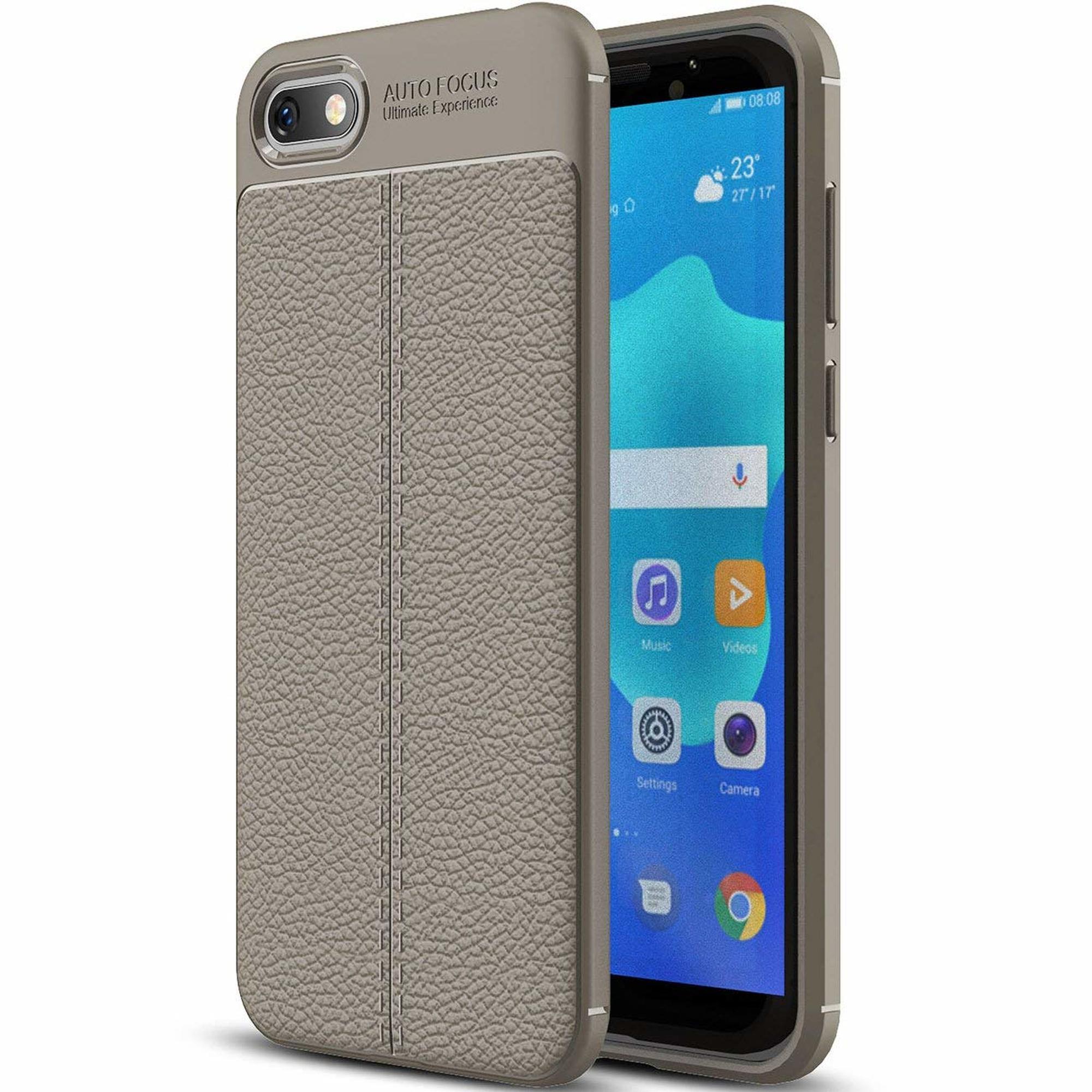 Husa Huawei Y5 ( 2018 ) Grain Silicon Tpu - gri