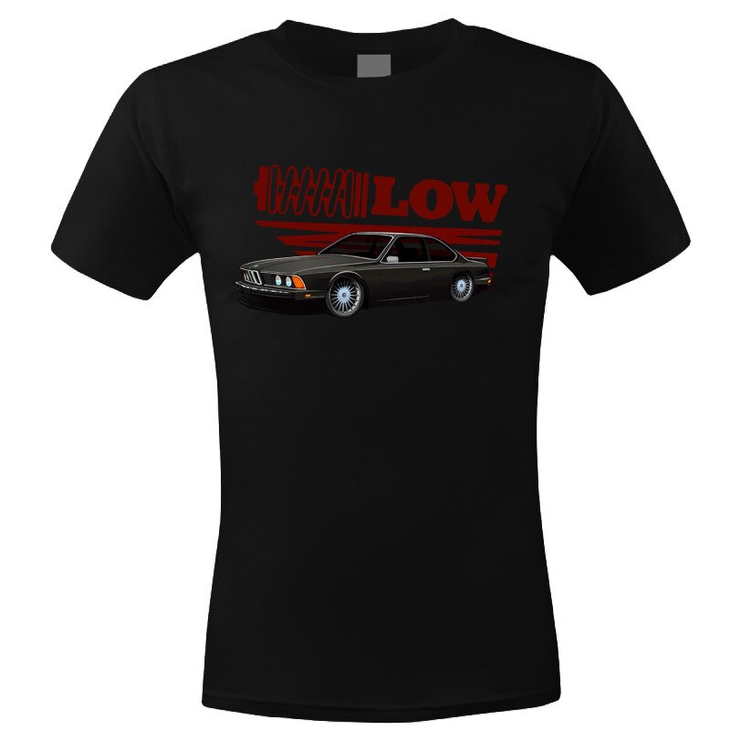 Tricou Personalizat Bmw E24 Low, ADLER, Negru, L
