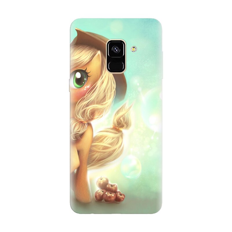 Husa silicon pentru Samsung Galaxy A6, Applejack Pony Cute K