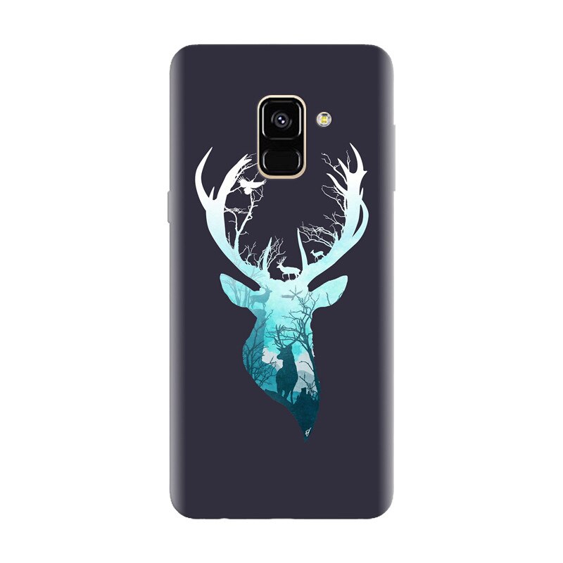 Husa silicon pentru Samsung Galaxy A6, Cerb