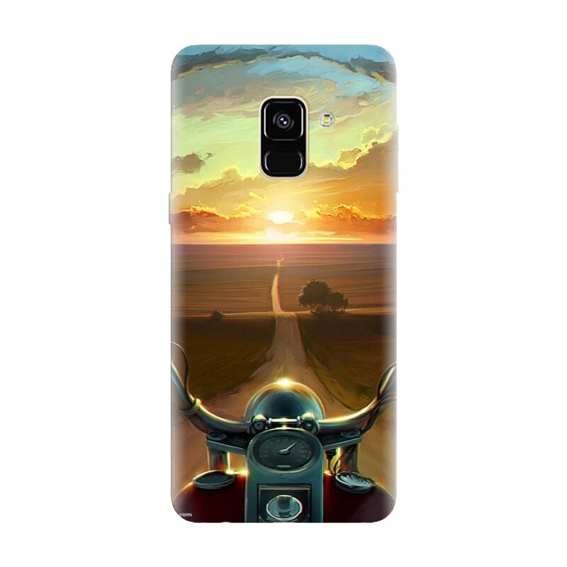 Husa silicon pentru Samsung Galaxy A6, Country Road