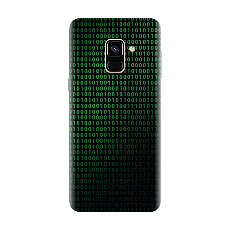 Husa silicon pentru Samsung Galaxy A6, Binary Code
