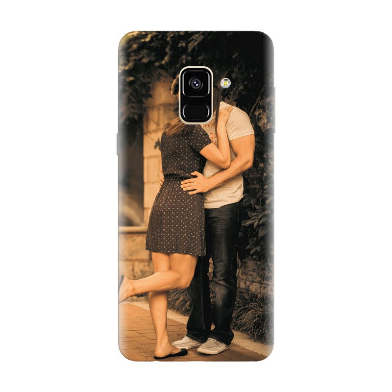 Husa silicon pentru Samsung Galaxy A6, Couple Kiss