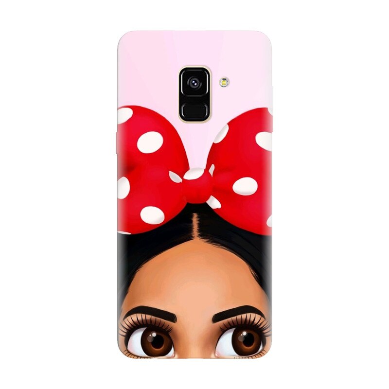 Husa silicon pentru Samsung Galaxy A6, Anime Art Girl