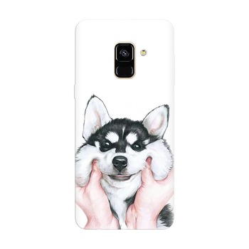 Husa silicon pentru Samsung Galaxy A6, Cute Dog 1. Husa silicon pentru Samsung Galaxy A6, Cute Dog 1.