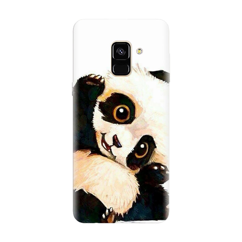 Husa silicon pentru Samsung Galaxy J6 2018, Baby Panda 002