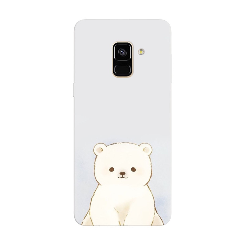 Husa silicon pentru Samsung Galaxy A6, Bear