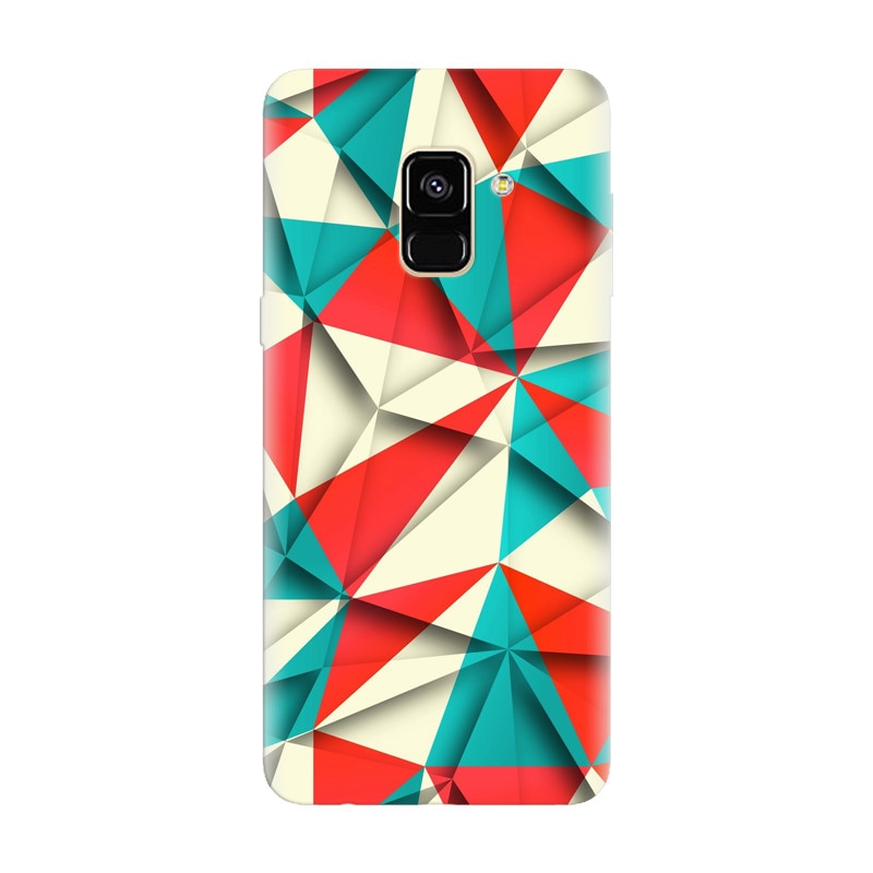 Husa silicon pentru Samsung Galaxy A6, Abstract Vector