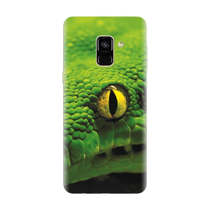 Husa silicon pentru Samsung Galaxy A8 Plus, Animal Eye