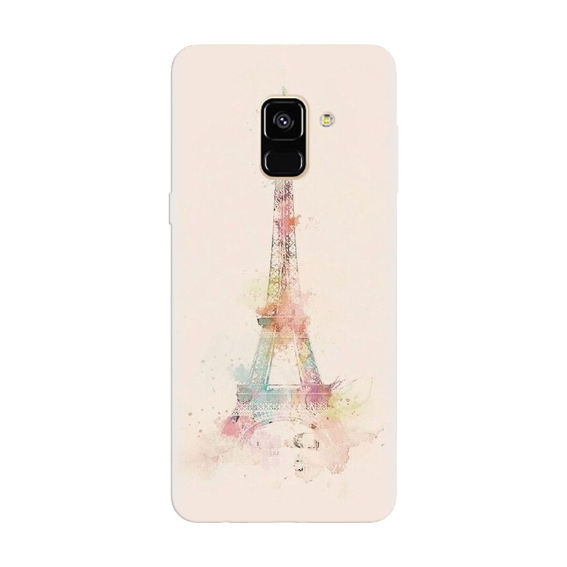 Husa silicon pentru Samsung Galaxy A6, Eiffel Tower 001