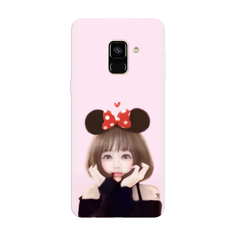 Husa silicon pentru Samsung Galaxy A6, Girly 002