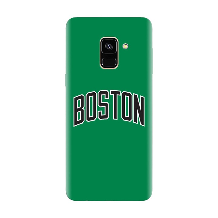 Husa silicon pentru Samsung Galaxy A8 Plus, NBA Boston Celtics
