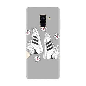 Husa silicon pentru Samsung Galaxy A6, Little Phantoms Husa silicon pentru Samsung Galaxy A6, Little Phantoms