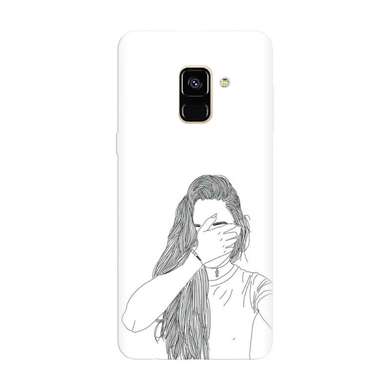 Husa silicon pentru Samsung Galaxy A6, Dont Look