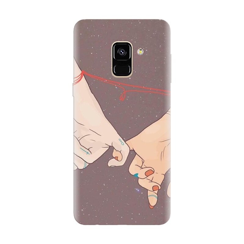 Husa silicon pentru Samsung Galaxy A8 2018, Infinit Love