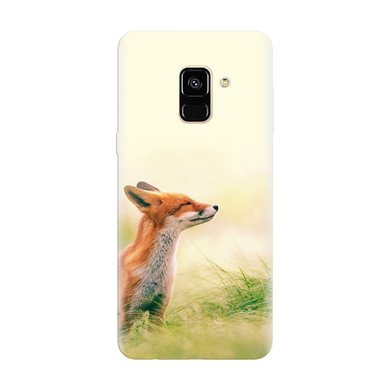 Husa silicon pentru Samsung Galaxy A8 2018, Fox Scenting Breeze