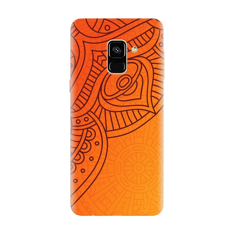 Husa silicon pentru Samsung Galaxy A8 Plus, Indian Design