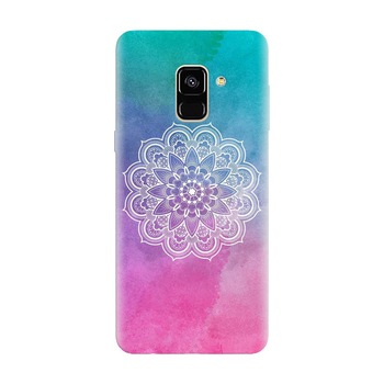 Husa silicon pentru Samsung Galaxy A6, Mandala Husa silicon pentru Samsung Galaxy A6, Mandala