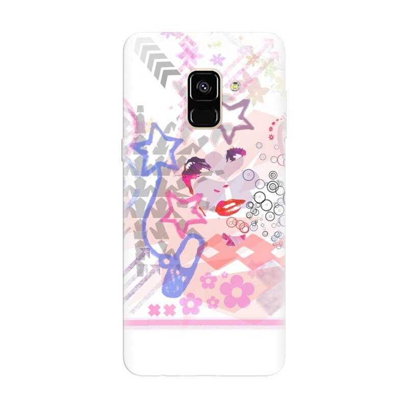 Husa silicon pentru Samsung Galaxy A8 Plus, Girly Like