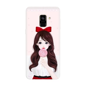Husa silicon pentru Samsung Galaxy A6, Girly 001 Husa silicon pentru Samsung Galaxy A6, Girly 001