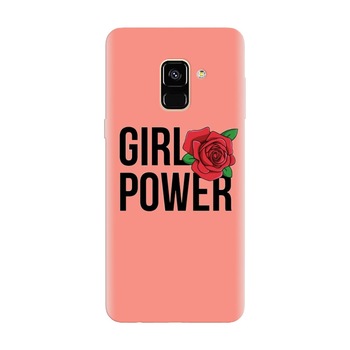 Husa silicon pentru Samsung Galaxy A6, Girl Power 2 Husa silicon pentru Samsung Galaxy A6, Girl Power 2