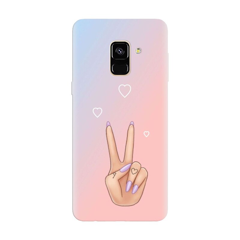 Husa silicon pentru Samsung Galaxy A6, Victory Love