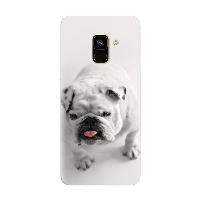 Husa silicon pentru Samsung Galaxy A8 Plus, Pretty Doggy