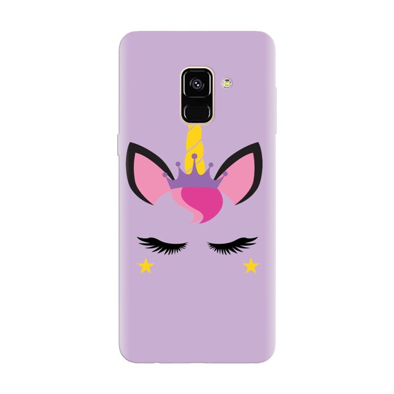 Husa silicon pentru Samsung Galaxy A6, Unicorn Shine