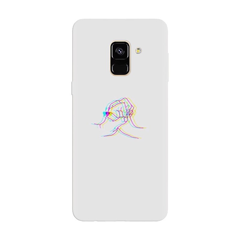 Husa silicon pentru Samsung Galaxy A8 2018, With Love