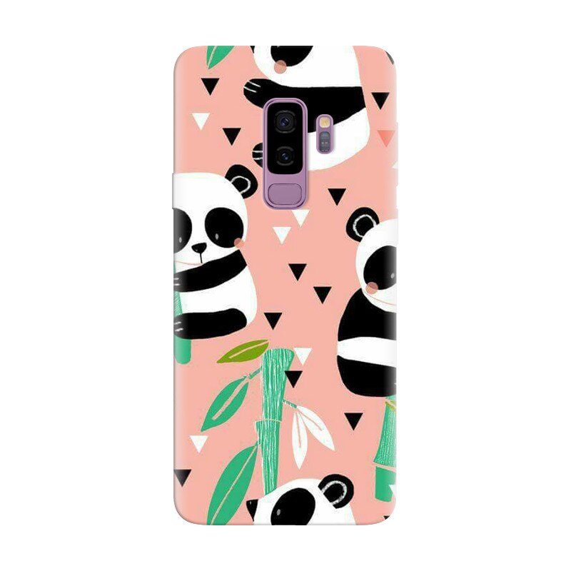 Husa silicon pentru Samsung Galaxy S9 Plus, Baby Panda 001