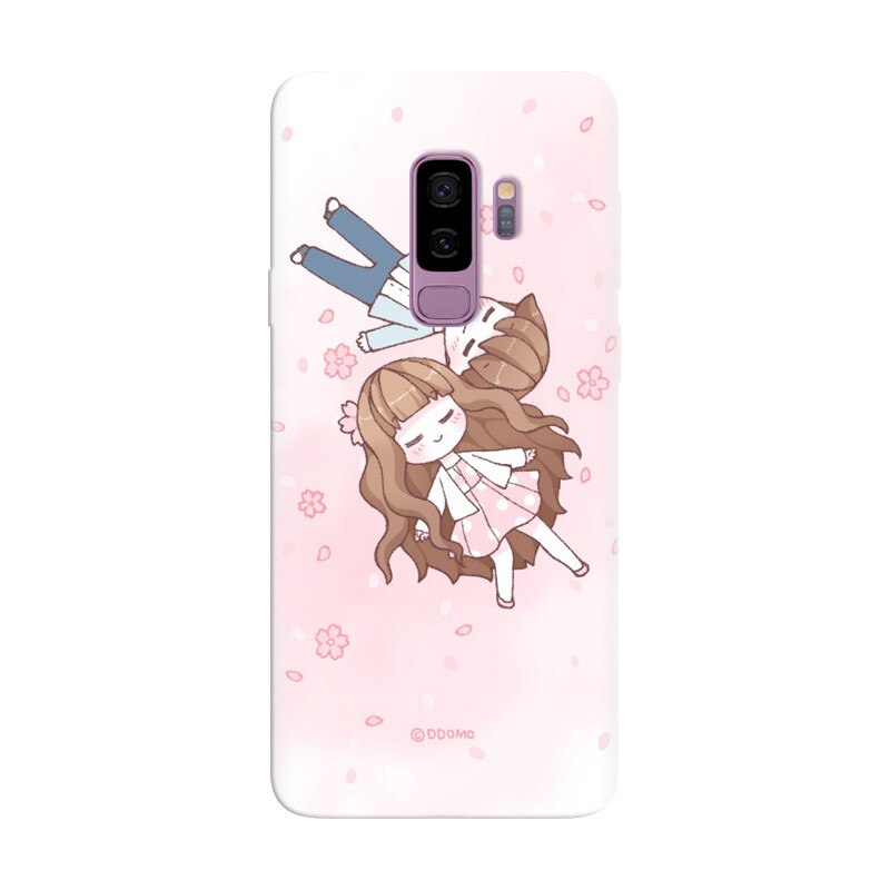 Husa silicon pentru Samsung Galaxy S9, Cute Couple