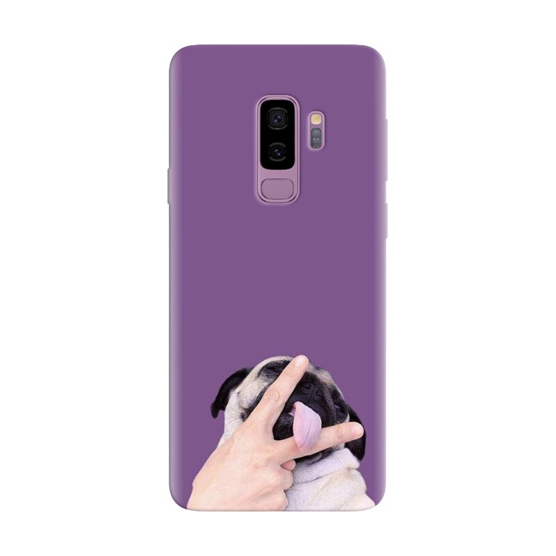 Husa silicon pentru Samsung Galaxy S9 Plus, Cute Dog 2