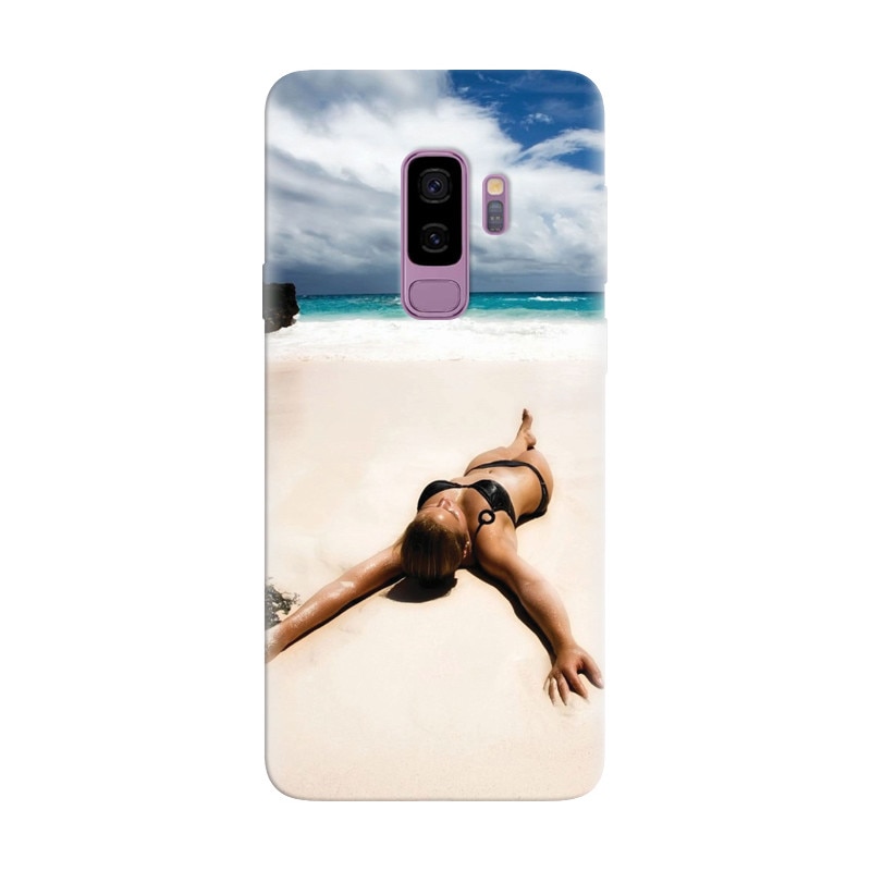 Husa silicon pentru Samsung Galaxy S9 Plus, Beach Lounging