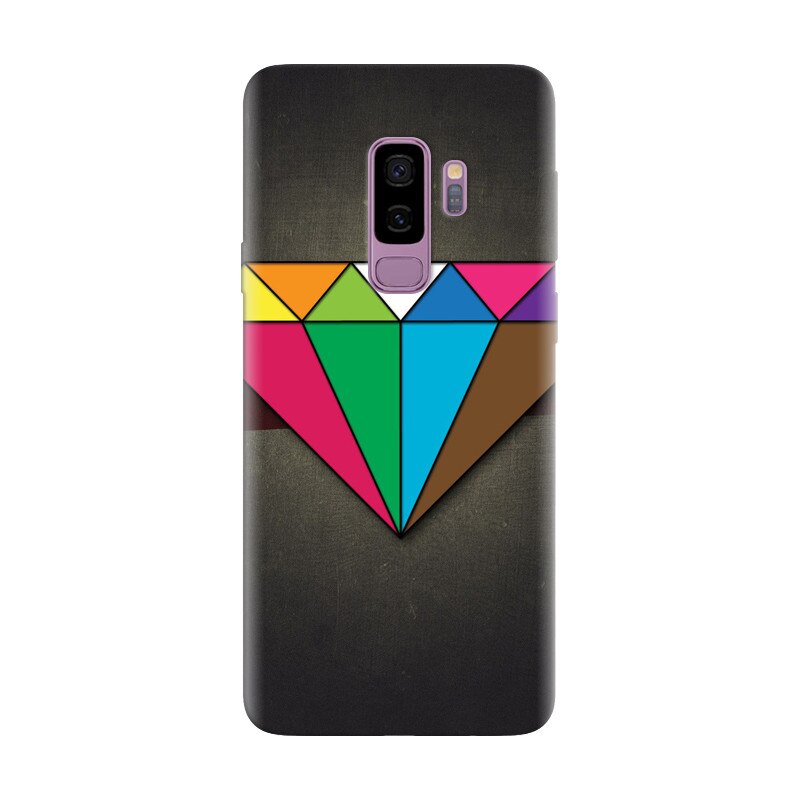 Husa silicon pentru Samsung Galaxy S9 Plus, Colorful Diamond