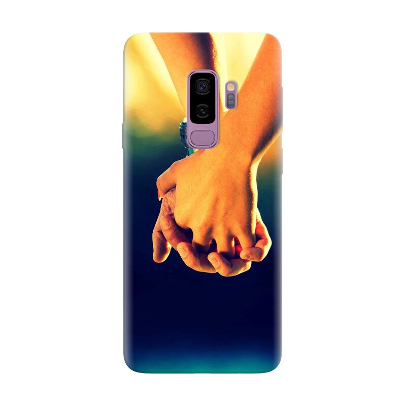 Husa silicon pentru Samsung Galaxy S9 Plus, Couple Holding Hands
