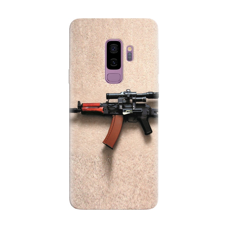 Husa silicon pentru Samsung Galaxy S9, AK Kalashnikov Gun Of Military