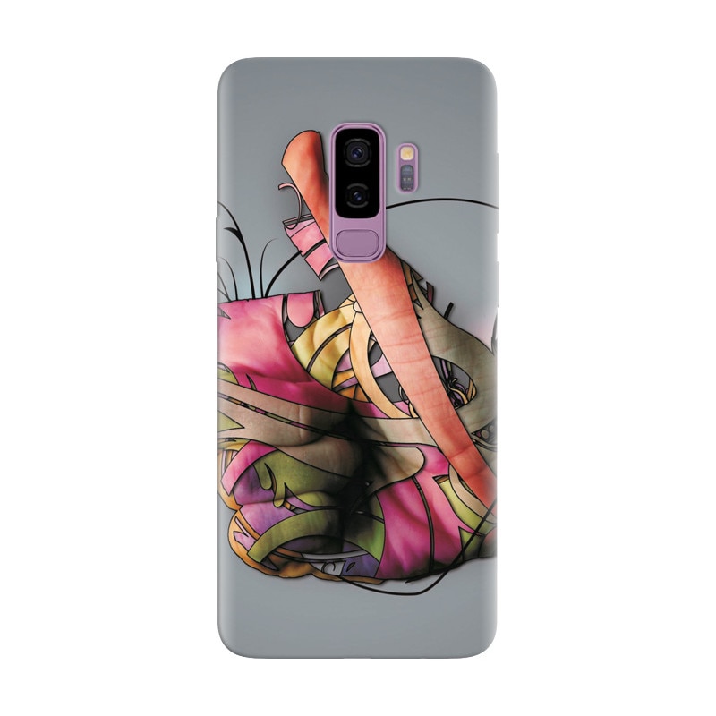 Husa silicon pentru Samsung Galaxy S9 Plus, Beautiful Hand Art